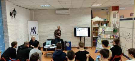 Студенты колледжа приняли участие в профилактическом мероприятии в Астраханской областной научной библиотеке