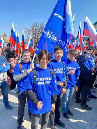 Всероссийский флешмоб, посвященный восьмилетию со дня провозглашения Донецкой Народной Республики.